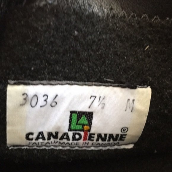 Le Canadienne tall black leather boots - Picture 5 of 5